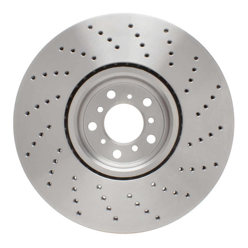 BMW X5 Brake Rotor (1) - Left Front - R1 Concepts - Plain - `15-`19